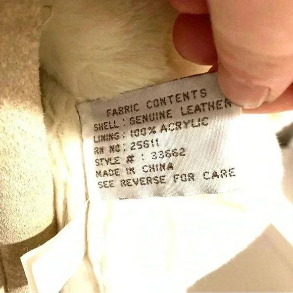 Jones of New York Sport Leather Coat Sz Medium - Picture 6 of 8